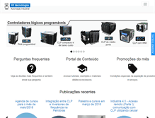 Tablet Screenshot of hitecnologia.com.br